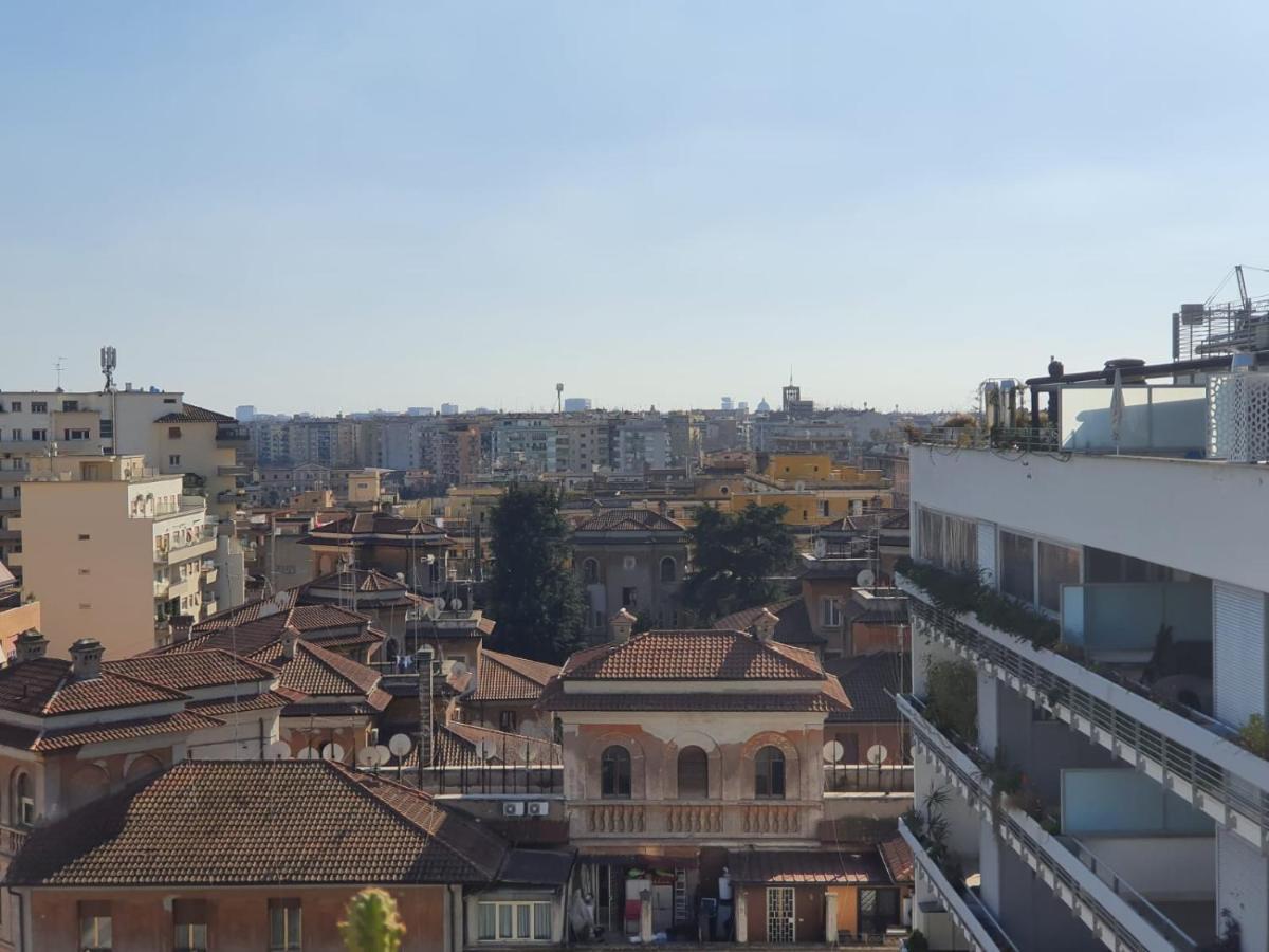 Penthouse 41 In Trastevere With Big Terrace Roma Exterior foto
